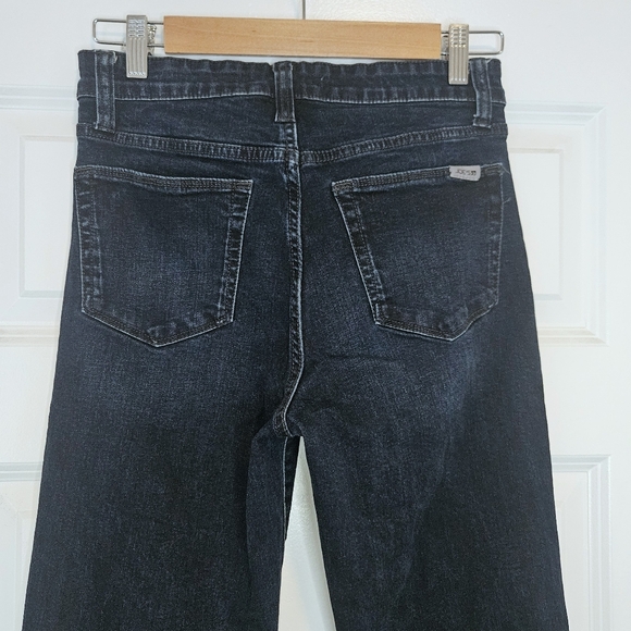 Joe's Flare Mid Rise Dark Stretch Veles Jeans 28 / 6 - Picture 7 of 7